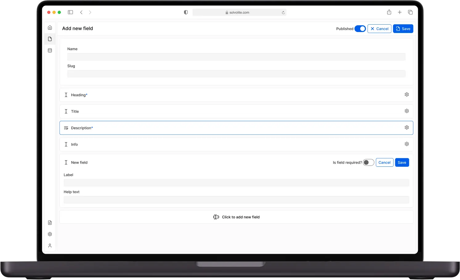 cms based website showcase